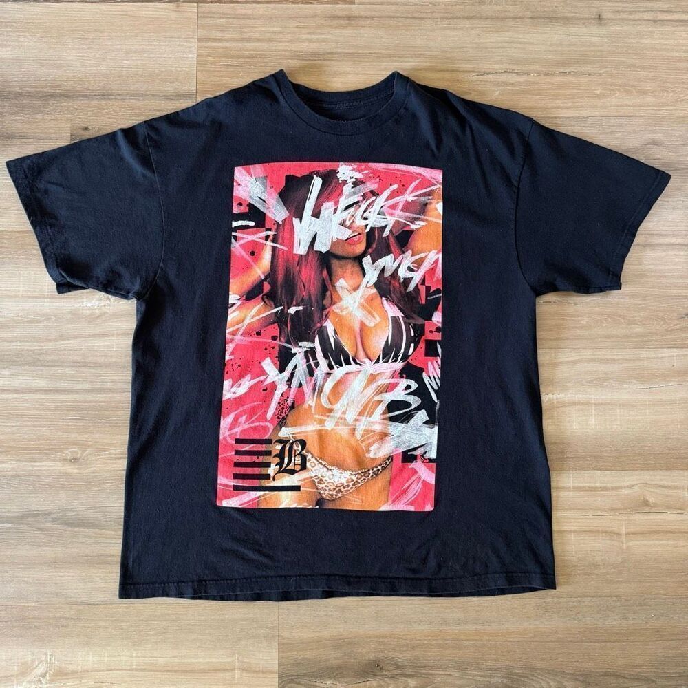 YMCMB Mens Black Shirt Size 2XL Women Graphic Lil Wayne Drake Nicki Minaj Merch